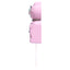 Retro Pink Lady Kitchen Edition Kit-Cat Klock
