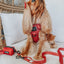Dog Step-in Harness - Burgundy