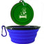 2 Pak XL 34oz Collapsible Travel Bowls for Larger Pets