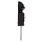 Classic Black Kitty-Cat Klock (12.75" high)