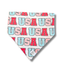 Patriotic USA Dog Bandana