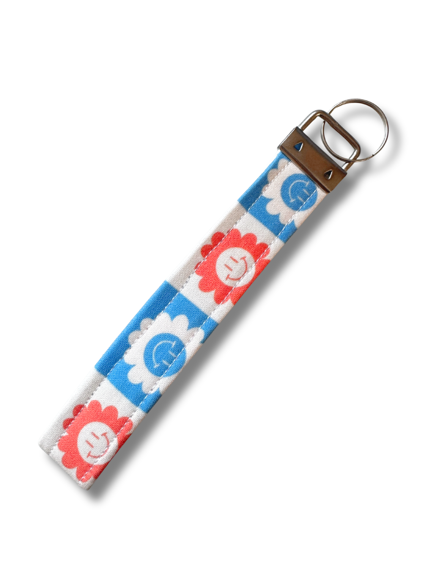 Red, White & Bloom Key Fob