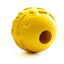 Industrial Dog Ball Rubber Chew Toy for Heavy Chewers | Yellow | USA Made | SodaPup