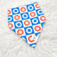 Red, White & Bloom Dog Bandana