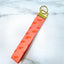 Peachy Raindrops Key Fob