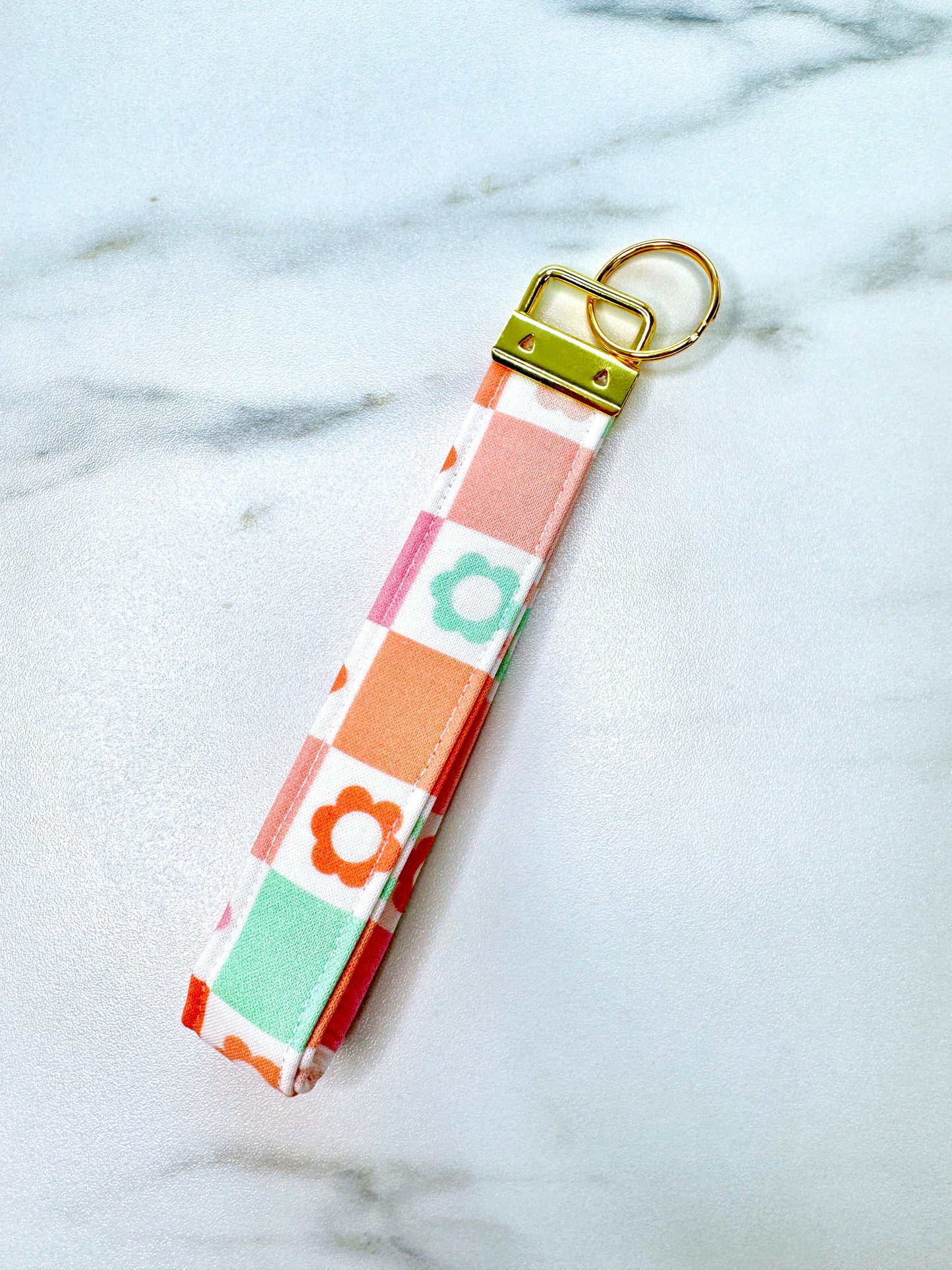 Flower Power Key Fob