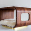 The LUNA Bed in Walnut