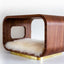 The LUNA Bed in Walnut