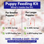 Puppy Feeding Support Kit – Includes 10ml & 30ml Syringes with 5FR and 8FR Tubes – for Newborn and Small Breed Puppies