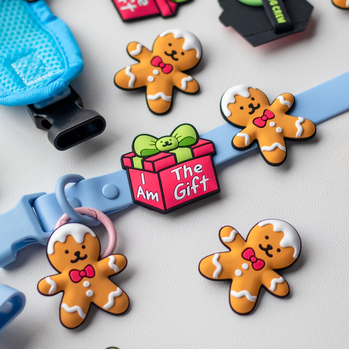 Carl the Gingerbro Jiby Dog Charm