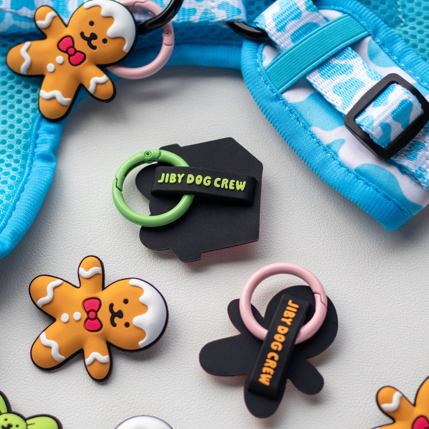 Carl the Gingerbro Jiby Dog Charm