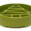 Pine Tree Christmas eBowl Deep Slow Feeder Dog Bowl for Enrichment | USA Made