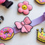 Ribbon Pink Jiby Dog Charm