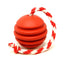 USA-K9 Stars and Stripes Rubber Dog Toy | K9 Handler Reward Toy | Red | USA Made