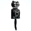 Classic Black Miss Limited Edition Kitty-Cat Klock (12.75" high)