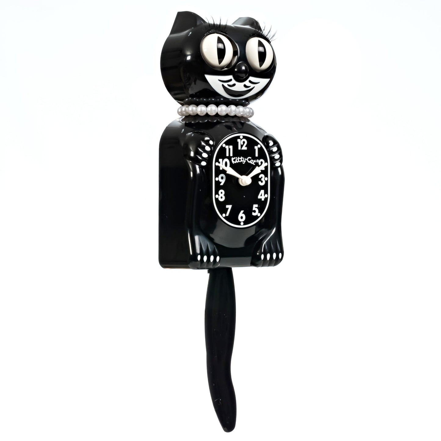 Classic Black Miss Limited Edition Kitty-Cat Klock (12.75" high)