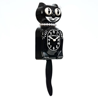 Classic Black Miss Limited Edition Kitty-Cat Klock (12.75" high)