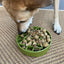 Pine Tree Christmas eBowl Deep Slow Feeder Dog Bowl for Enrichment | USA Made