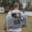 Mr. Peanut's Monterey Series Airline Compliant Horizontal Backpack Pet Carrier