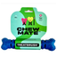 Large Natural Rubber Bone Toothbrush Toy