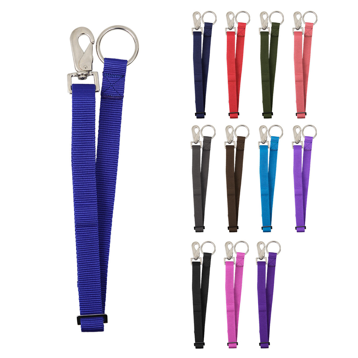Derby Originals Heavy Duty Adjustable 30” Nylon Hanging Bucket Straps for Water and Feed Buckets - Available in 12 Colors