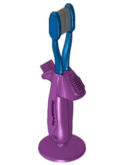 Chewmate Pro Brush Toothbrush Replacements (2 pack)