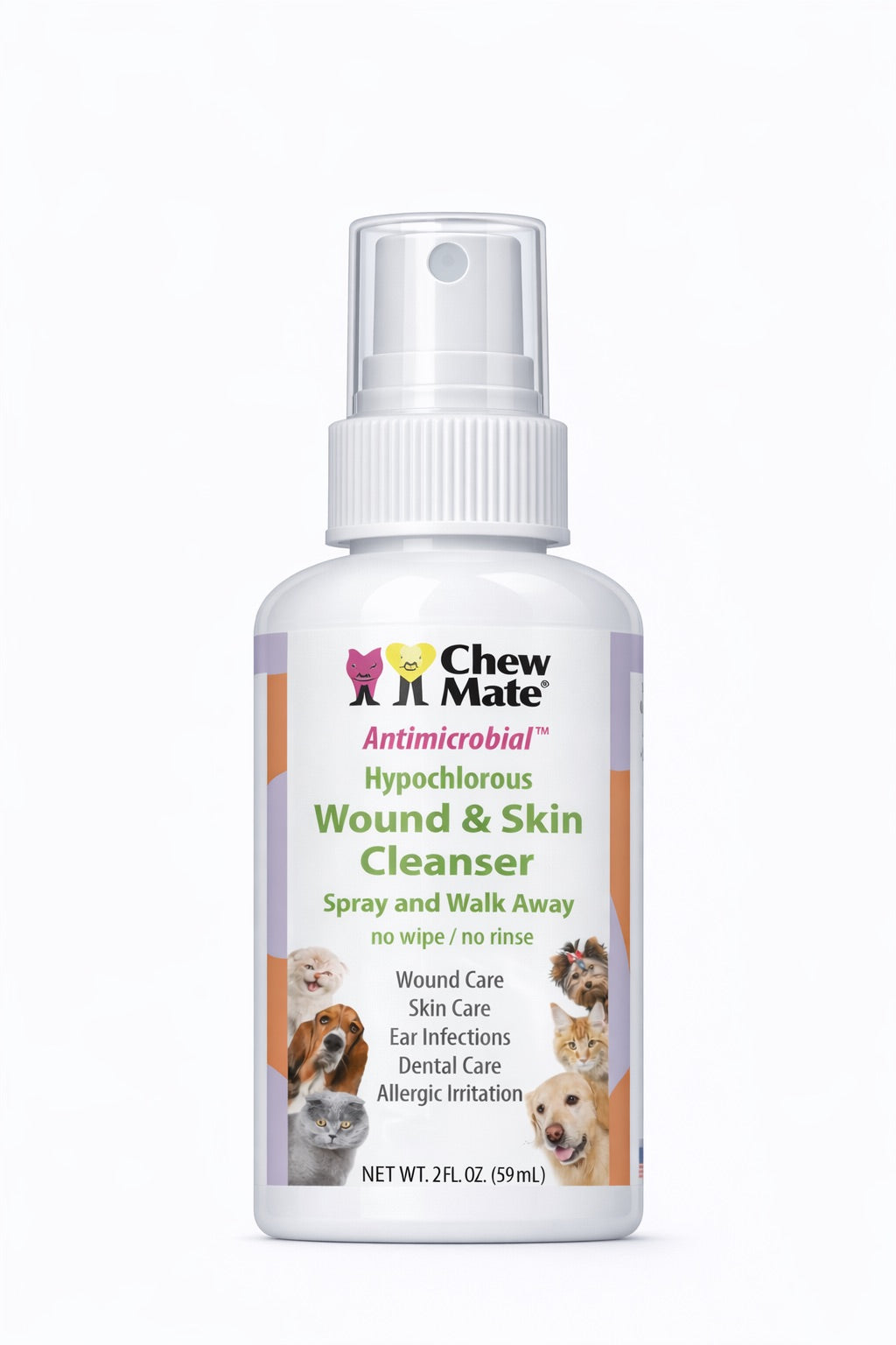 Chewmate Wound Care Antibacterial Spray