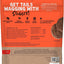 Wagmore Grain Free Beef Cheeseburgers Sliders Dog Treats (8oz)
