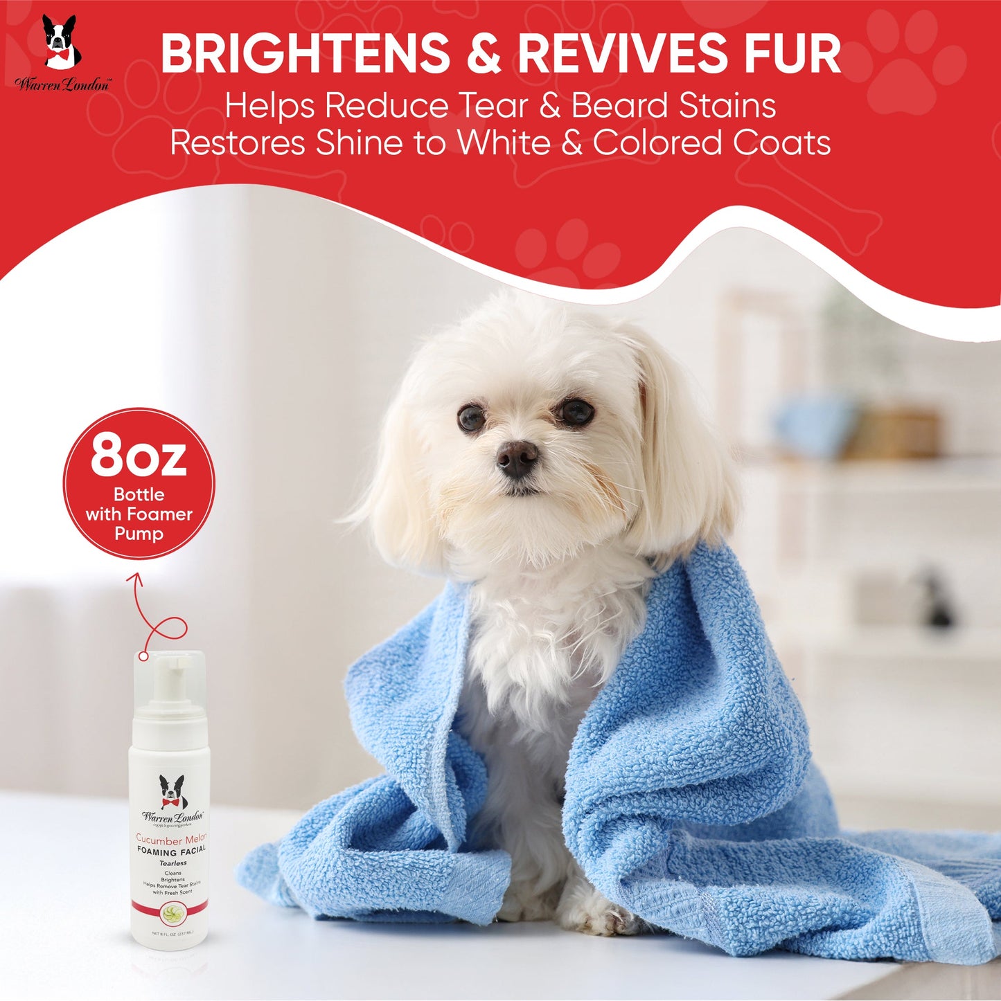 Cucumber Melon Foaming Facial For Dogs