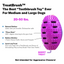 Natural Rubber Football Oral Care Toy