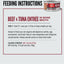 Orijen Grain Free Chunks & Shreds Beef & Tuna Wet Cat Food (3oz)