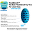 Natural Rubber Football Oral Care Toy