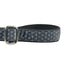 Industrial Geometric Black Velvet Essential Dog Leash