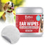 Jeffers Dog Ear Cleaning Wipes, 100 Count