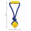 Kong Jaxx Brights Tug w/Ball Medium