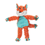 Kong Floppy Knots Fox Small/Medium