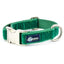 Kelly Green Velvet Essential Dog Collar