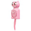 Retired Pink Satin Miss Kitty-Cat Klock (12.75" high)