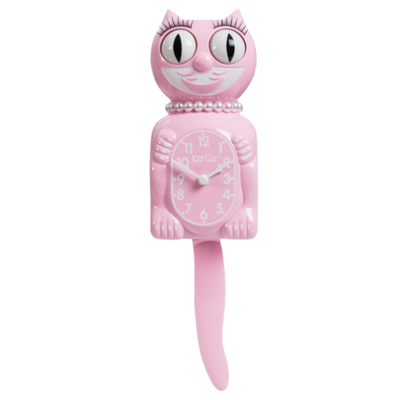 Bubblegum Pink Lady Limited Edition Kit-Cat Klock