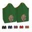 Tahoe Tack Pair of 2 Extra Wide 19" x 12" x 20" with 7" Diameter Circular Opening Canvas Hay Bags for Horses and Livestock Fits 3-4 Large Flakes of Hay