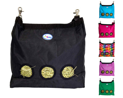 CuteNfuzzy 3-Opening Hay Bag for Rabbits, Guinea Pigs & Chinchillas – Large 15" x 15" x 5"
