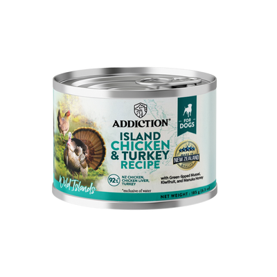 Wild Islands Island Chicken & Turkey Recipe Premium Grain-free Canned Dog Food 185g