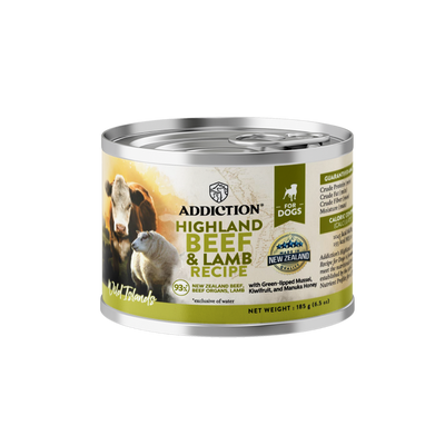 Wild Islands Highland Beef & Lamb Recipe Premium Grain-free Canned Dog Food 185g