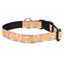 Personalized Lavender Daisy Dog Collar