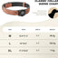 Leather AirTag Dog Collar with Built-In Holder, Reflective Adjustable Design