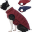 Lelepet Waterproof Reversible Dog Coat – Winter Puffer Vest, 2-in-1, XS-3X