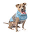 Light Blue Fair Isle Dog Sweater