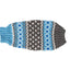 Light Blue Fair Isle Dog Sweater