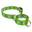 Lime Argyle Dog Collar