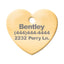 Pink Heart Tag